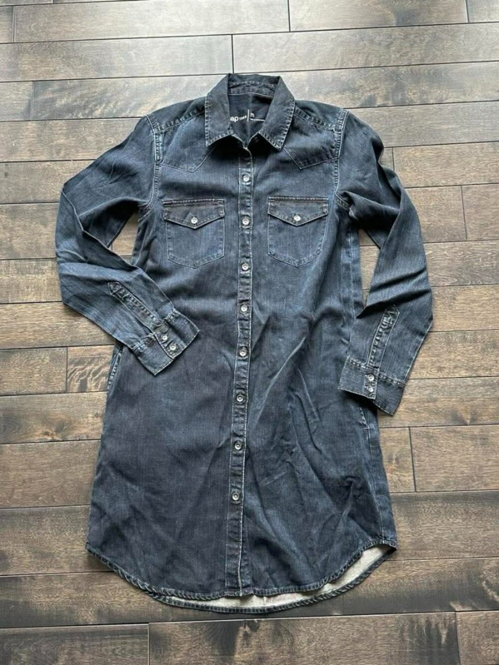 GAP Dark Denim Dress